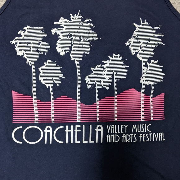 Coachella 2017 Mens Tank Top M - Picture 2 of 4